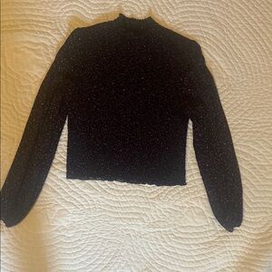 Wild Fable Black Long Sleeve Top
Size Large